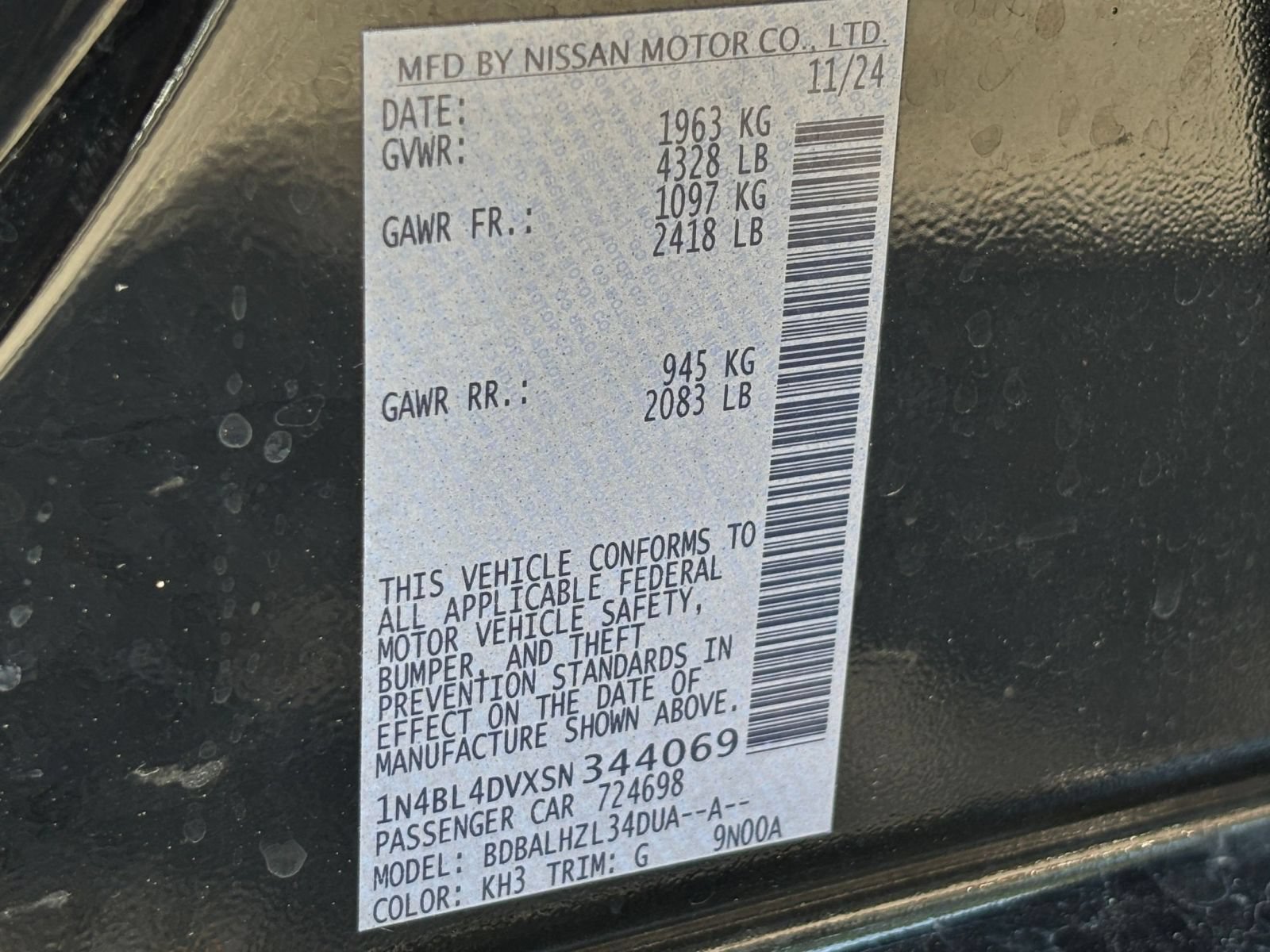Used 2025 Nissan Altima 2.5 SV FWD image 29