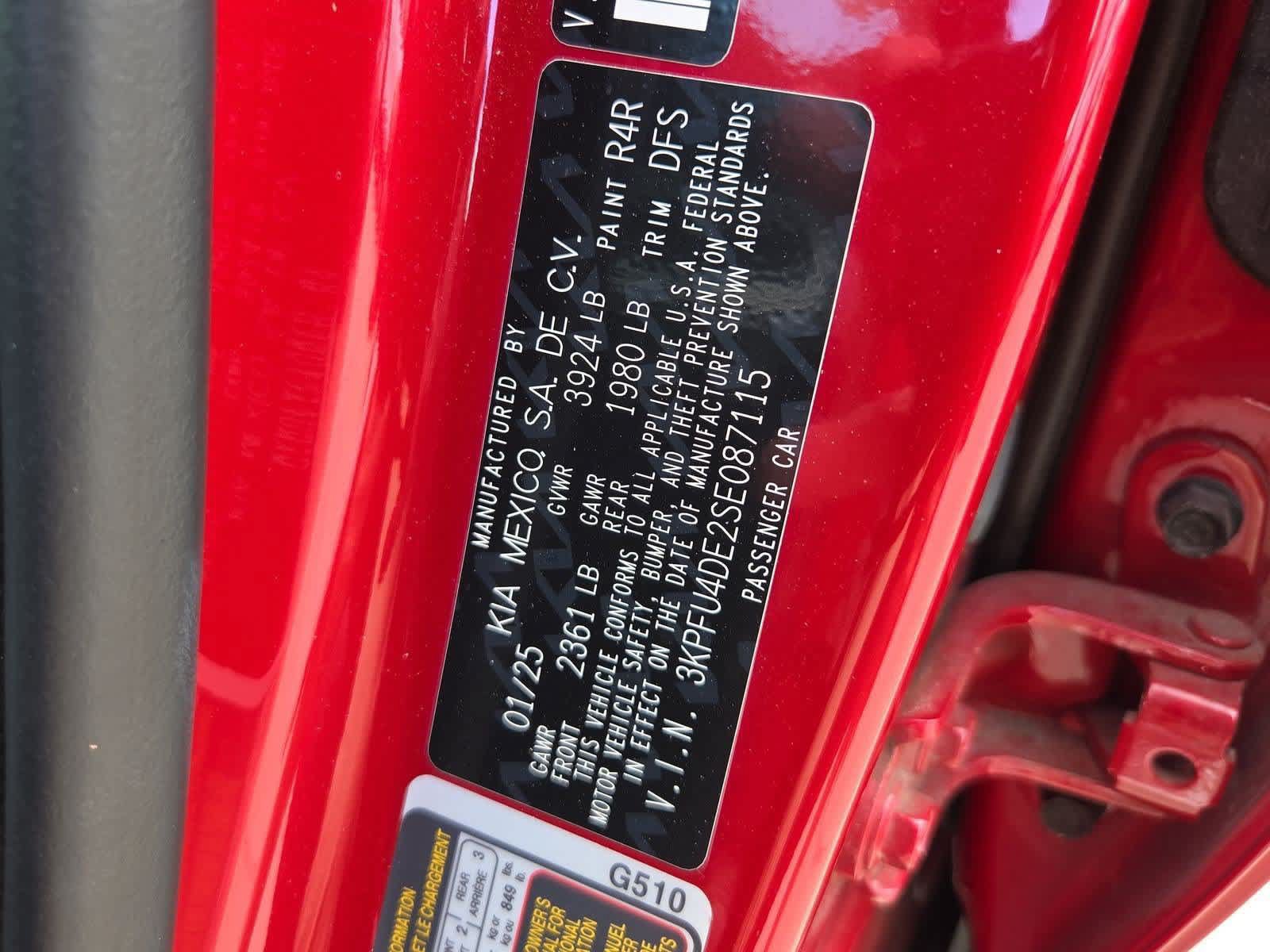 Certified 2025 Kia K4 EX FWD image 34