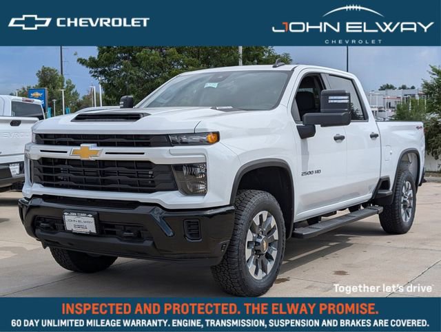 New 2024 Chevrolet Silverado 2500 Custom w/ Custom Value Package AWD/4WD image 1