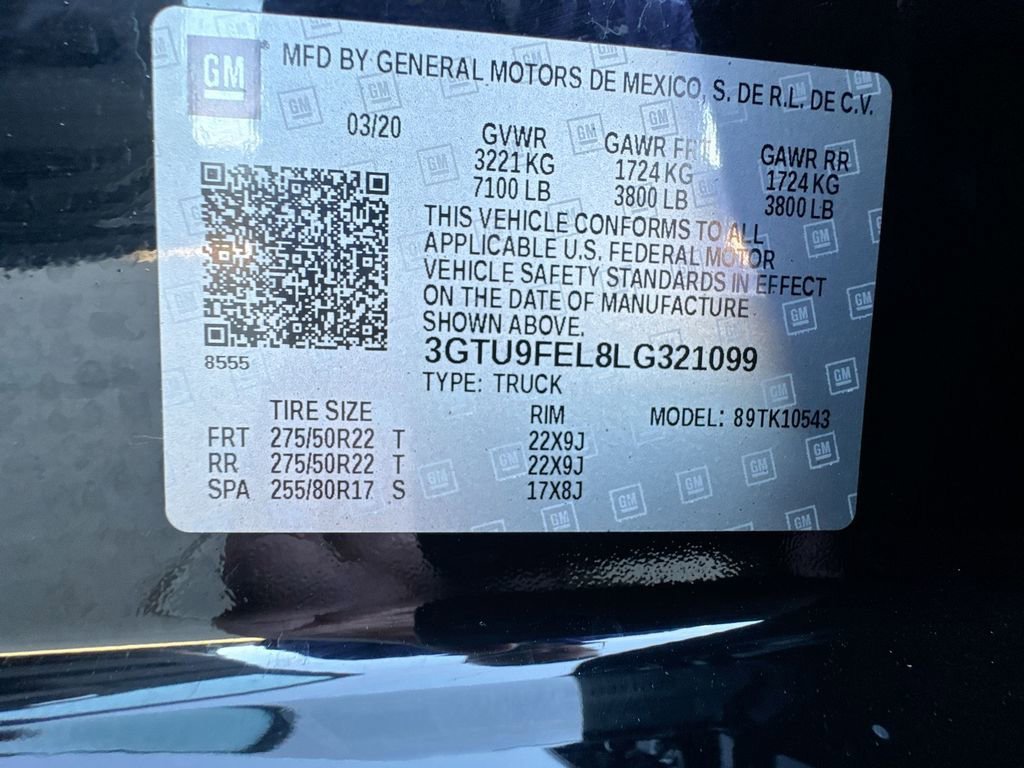Certified 2020 GMC Sierra 1500 Denali w/ Denali Ultimate Package image 36