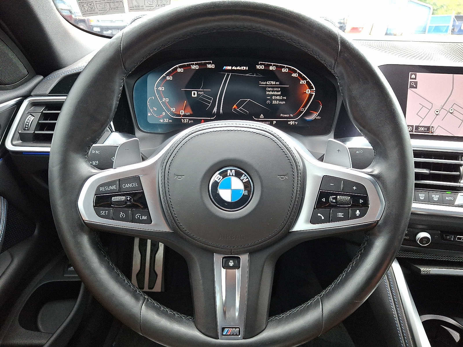 Used 2021 BMW M440i Convertible w/ Premium Package RWD image 18