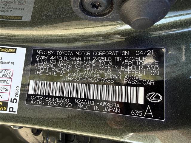 Used 2021 Lexus UX 200 w/ Accessory Package (Z2) image 25