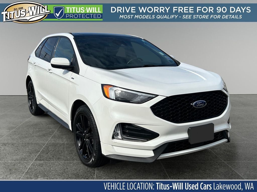 Used 2022 Ford Edge ST-Line w/ Class II Trailer Tow Package AWD/4WD image 1