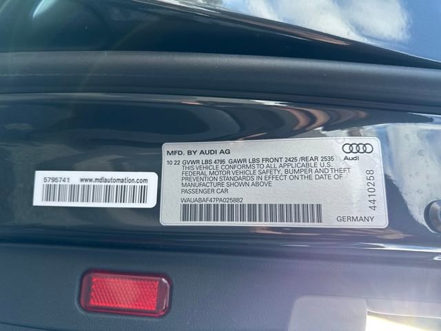 Used 2023 Audi A4 2.0T Premium w/ Convenience Package image 27