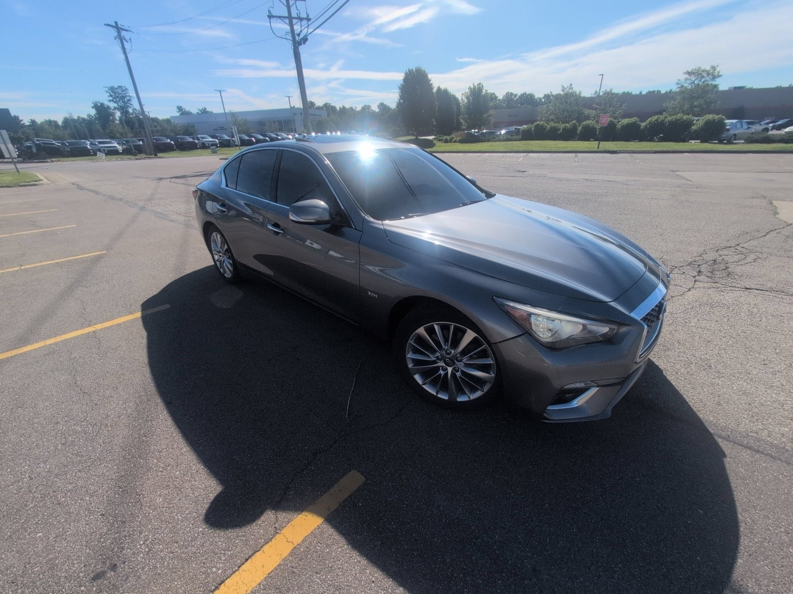 Used 2019 INFINITI Q50 Luxe RWD image 16