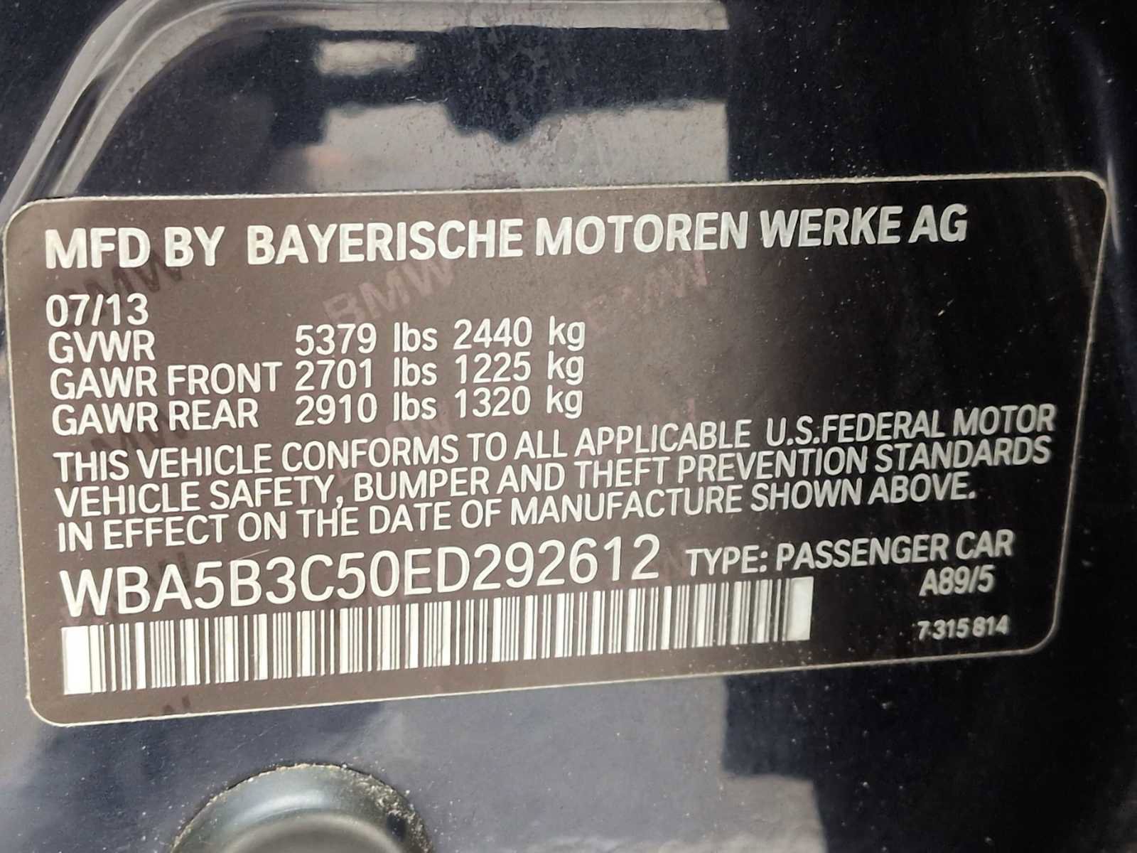 Used 2014 BMW 535i xDrive Sedan AWD/4WD image 31