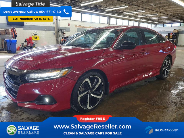 Used 2021 Honda Accord Sport