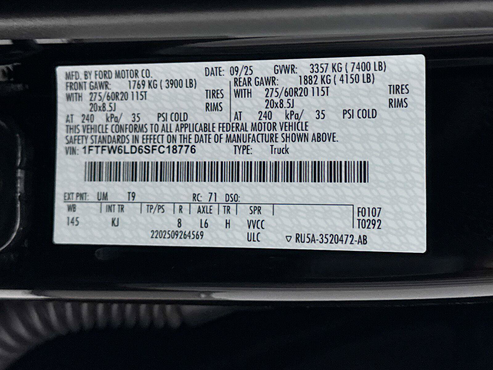 Used 2025 Ford F150 King Ranch w/ FX4 Off-Road Package AWD/4WD image 40