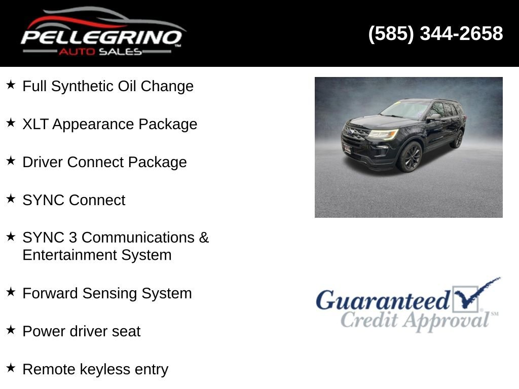 Used 2018 Ford Explorer XLT w/ Equipment Group 202A image 6