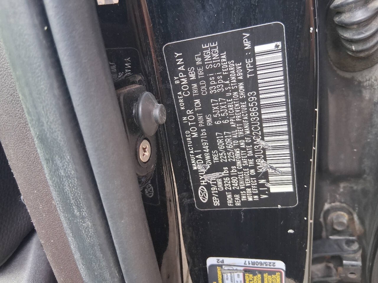 Used 2012 Hyundai Tucson GLS FWD image 16