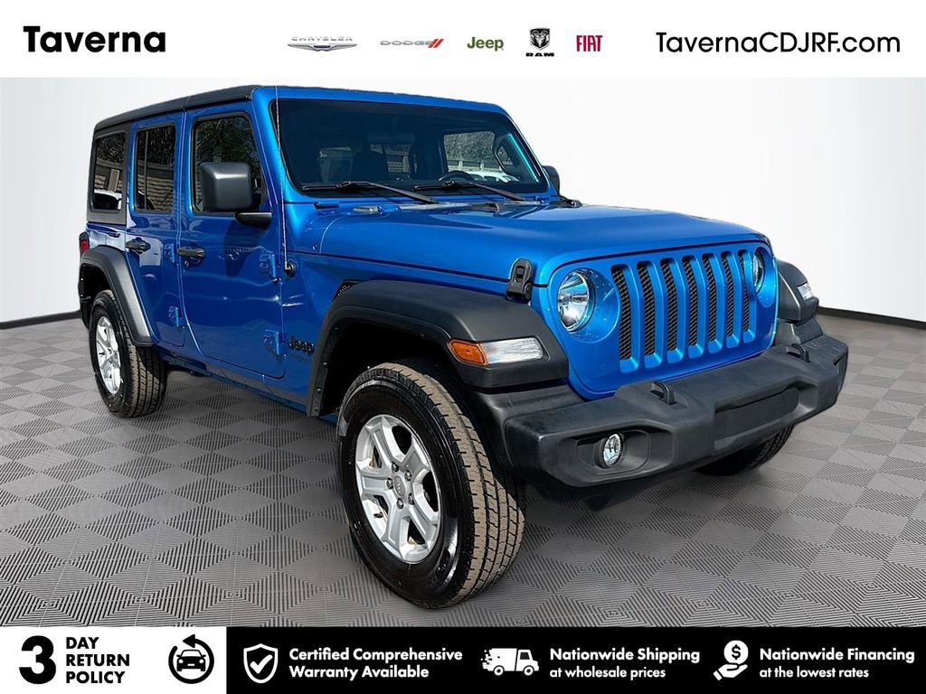 Used 2022 Jeep Wrangler Unlimited Sport