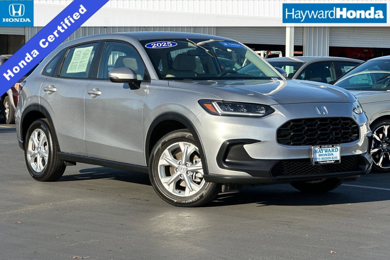 Certified 2025 Honda HR-V LX