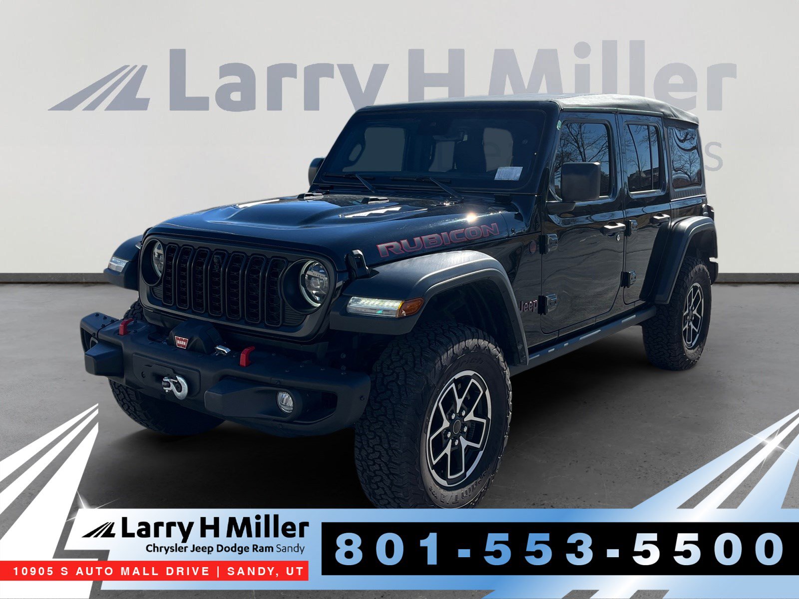 Used 2025 Jeep Wrangler Rubicon w/ Steel Bumper Group image 1