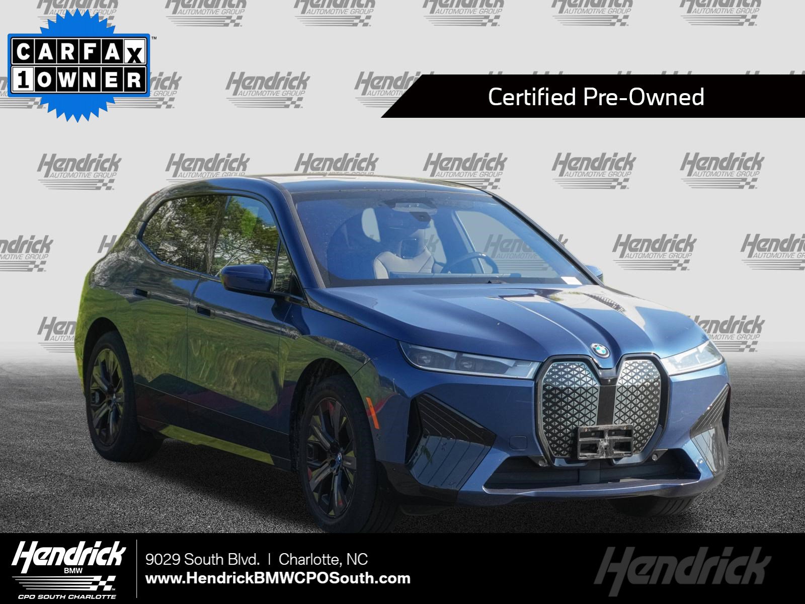 Used 2024 BMW iX xDrive50 w/ Sport Package AWD/4WD image 1