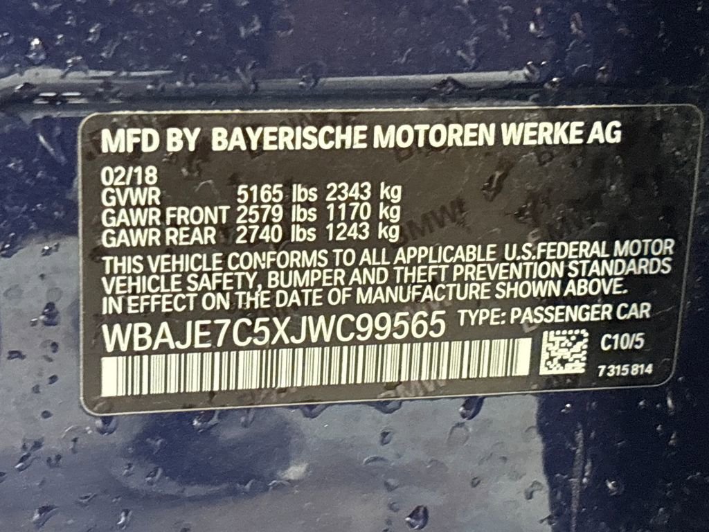 Used 2018 BMW 540i xDrive image 69