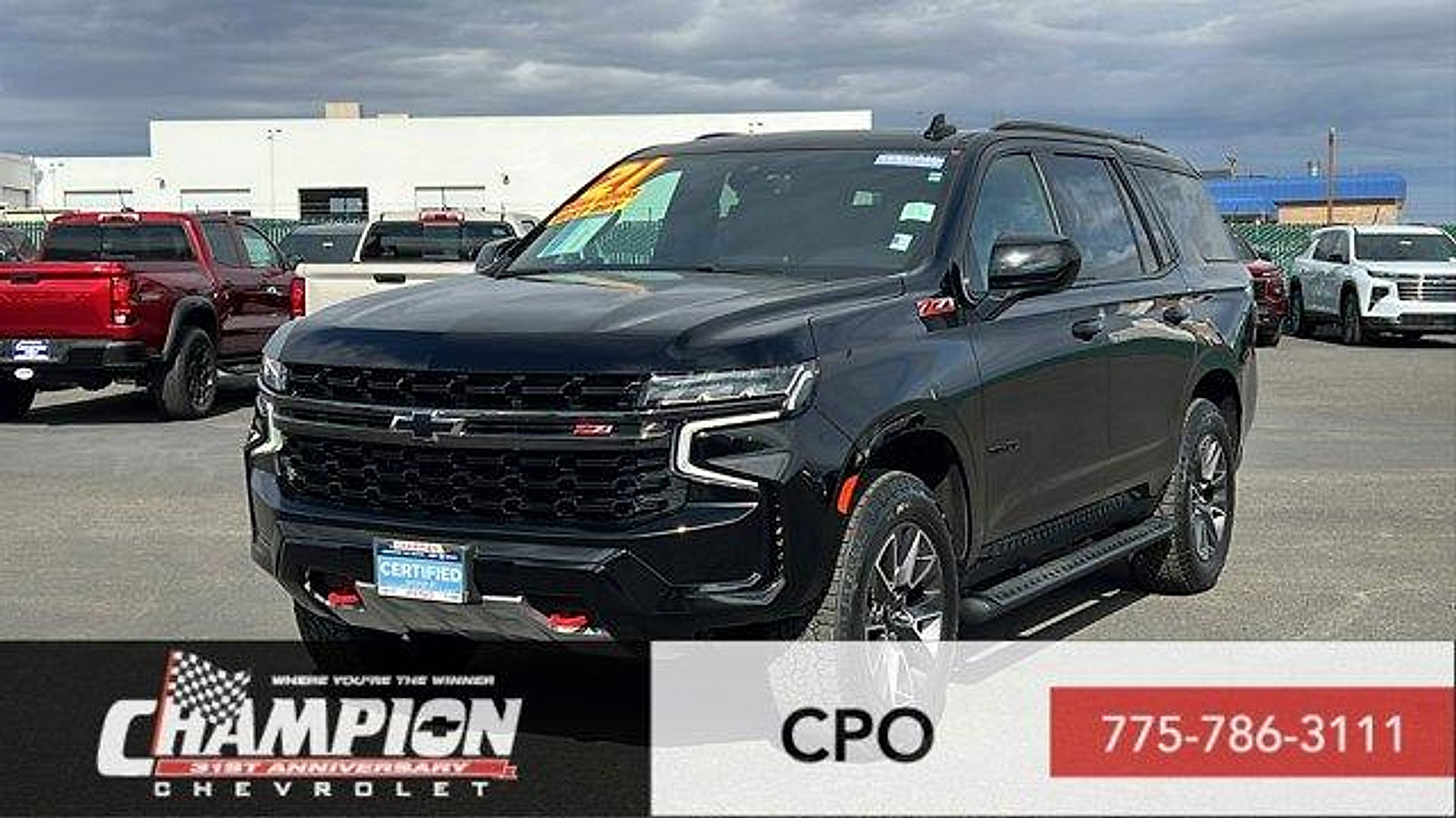Certified 2021 Chevrolet Tahoe Z71 w/ Rear Media and Nav Package