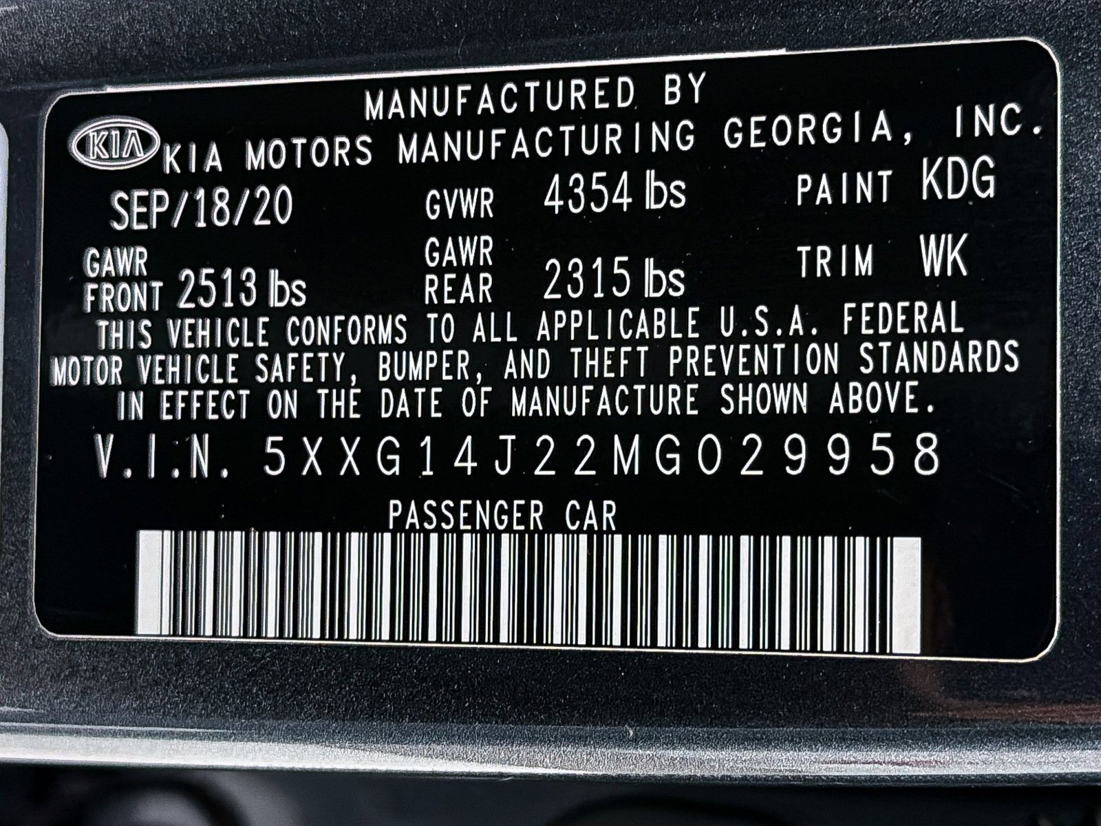 Used 2021 Kia K5 LXS image 30