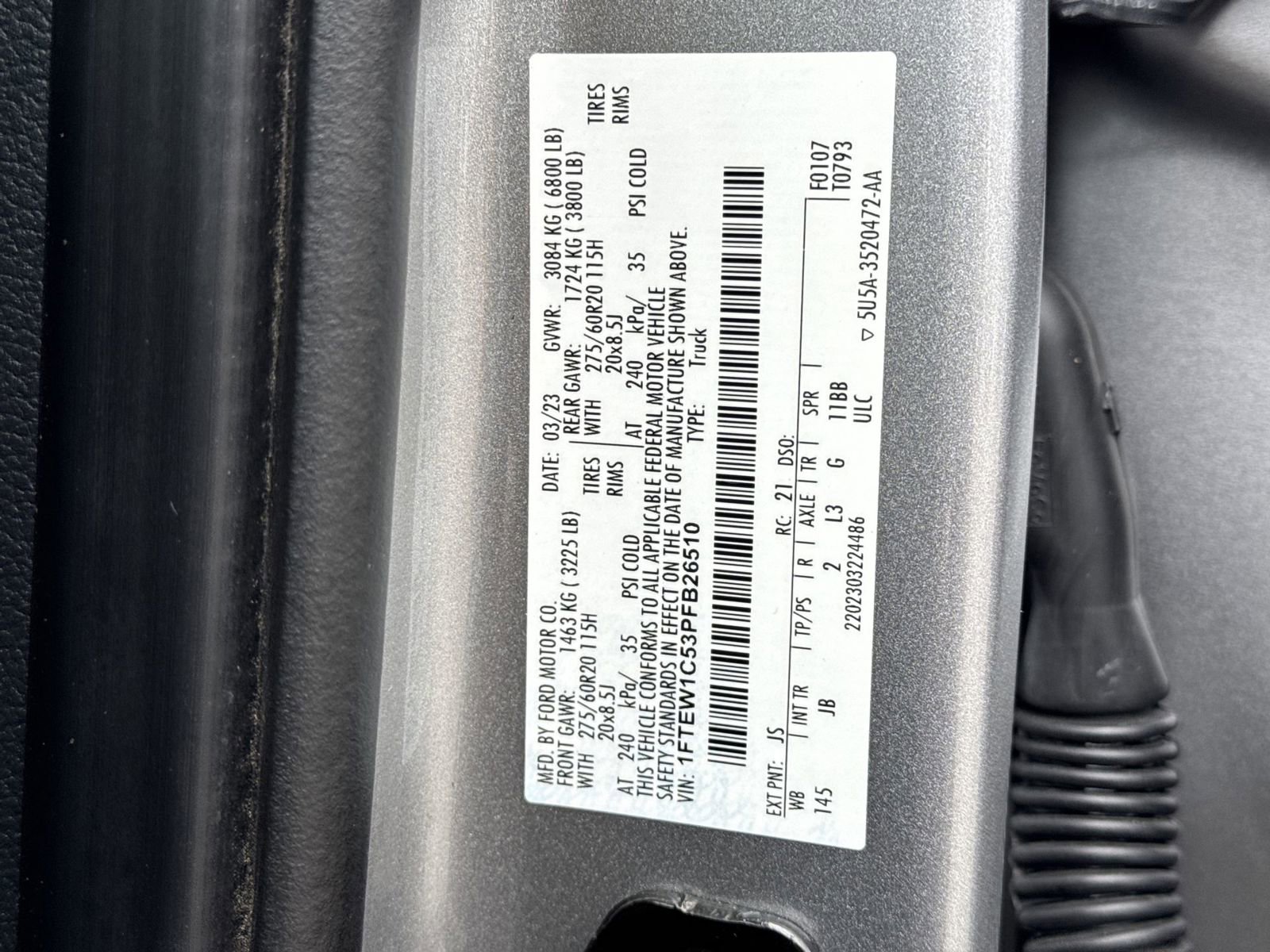 Used 2023 Ford F150 XL w/ STX Appearance Package image 34