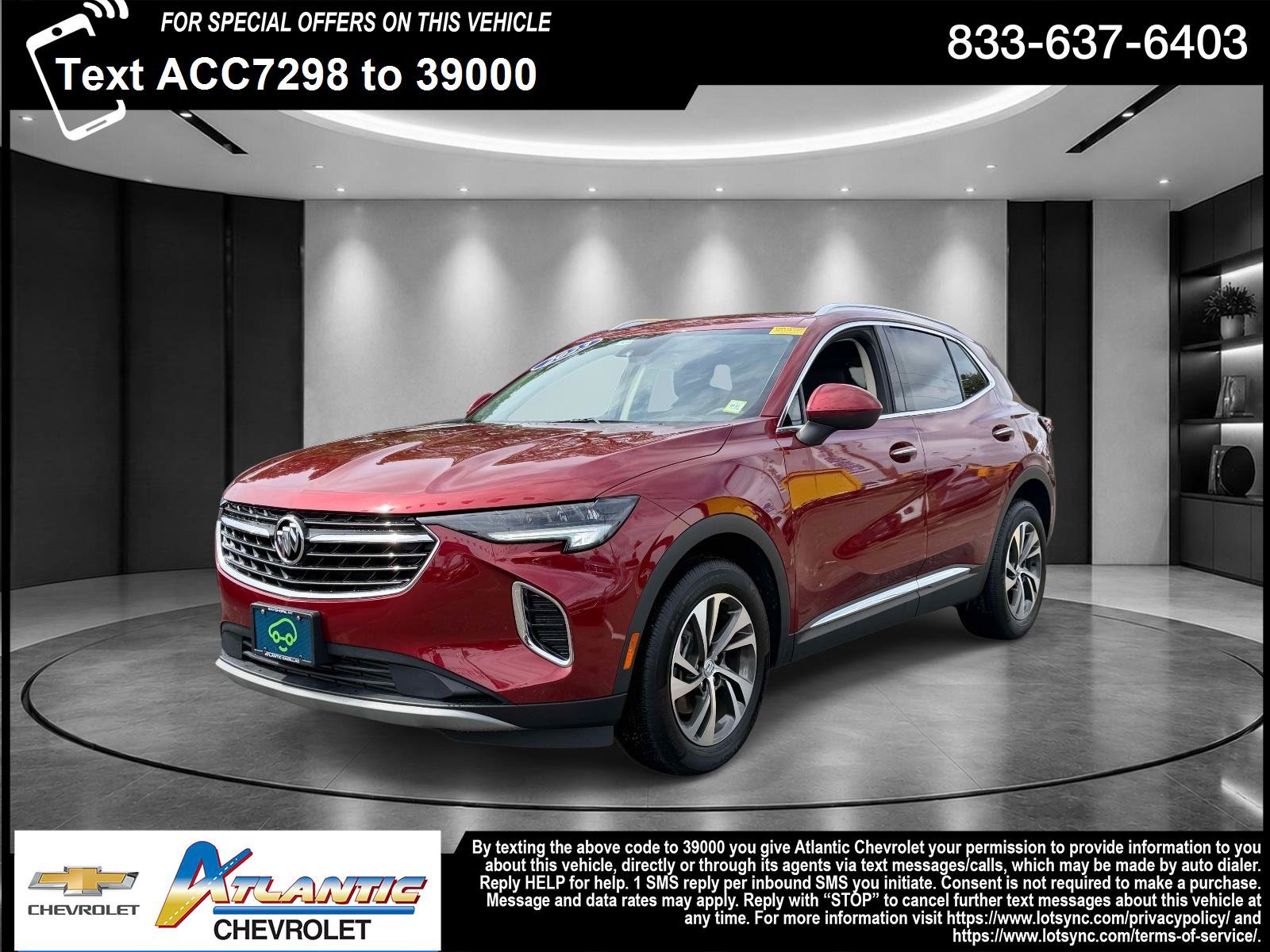 Certified 2023 Buick Envision Essence AWD/4WD image 1