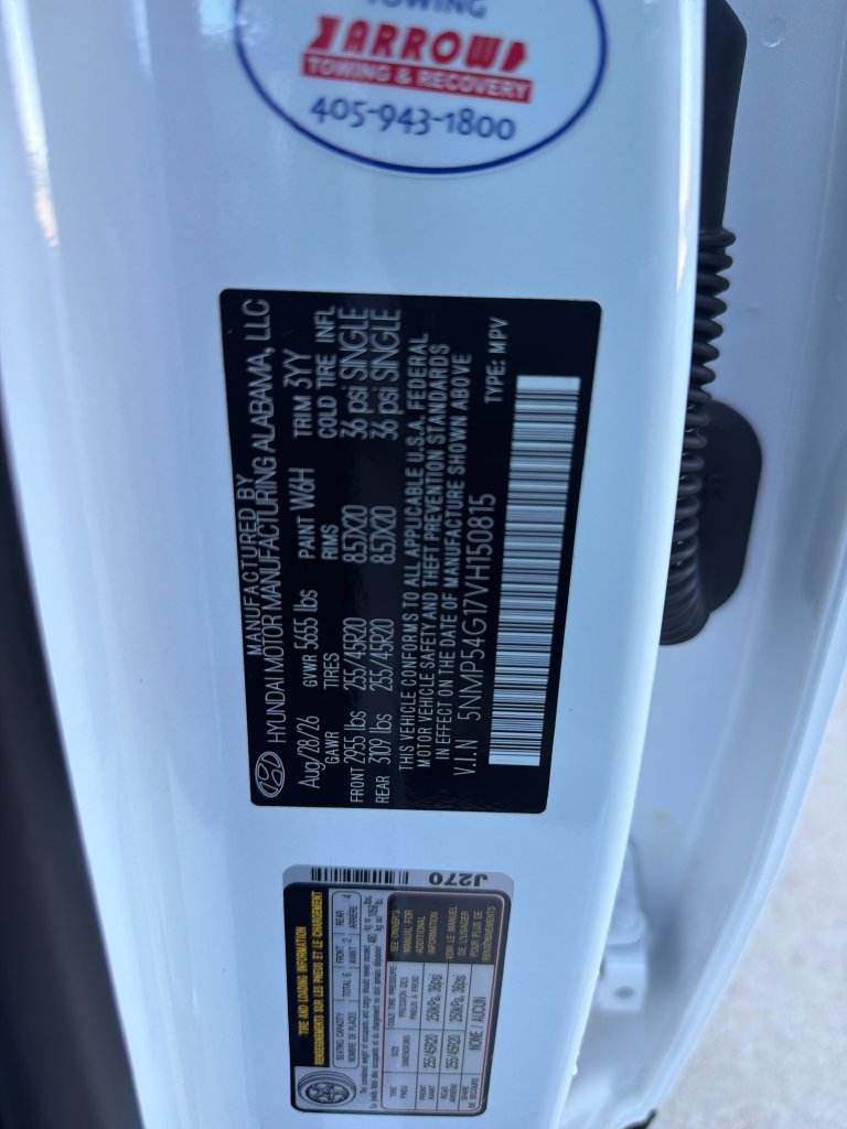 New 2027 Hyundai Santa Fe Calligraphy FWD image 37