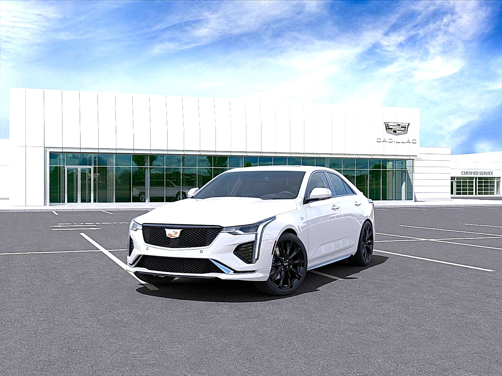 New 2025 Cadillac CT4 Sport RWD image 8