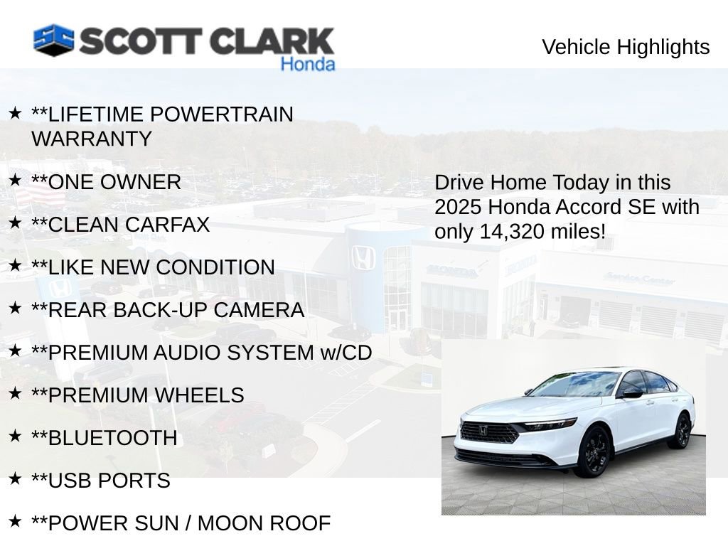 Used 2025 Honda Accord SE image 11