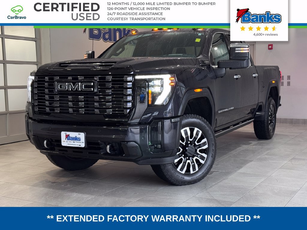 Certified 2025 GMC Sierra 2500 Denali Ultimate w/ Snow Plow Prep/Camper Package AWD/4WD image 1