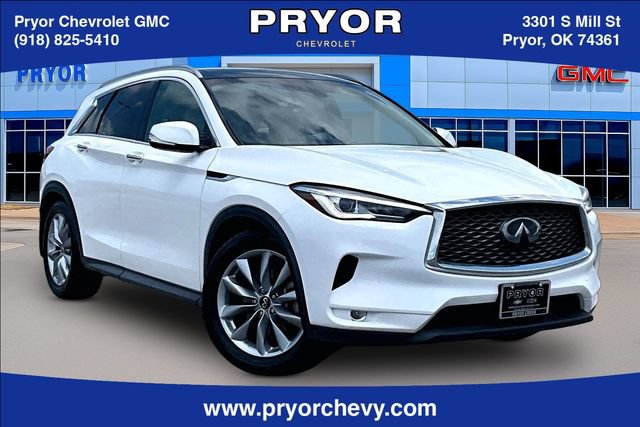 Used 2021 INFINITI QX50 Luxe w/ Cargo Package AWD/4WD image 1