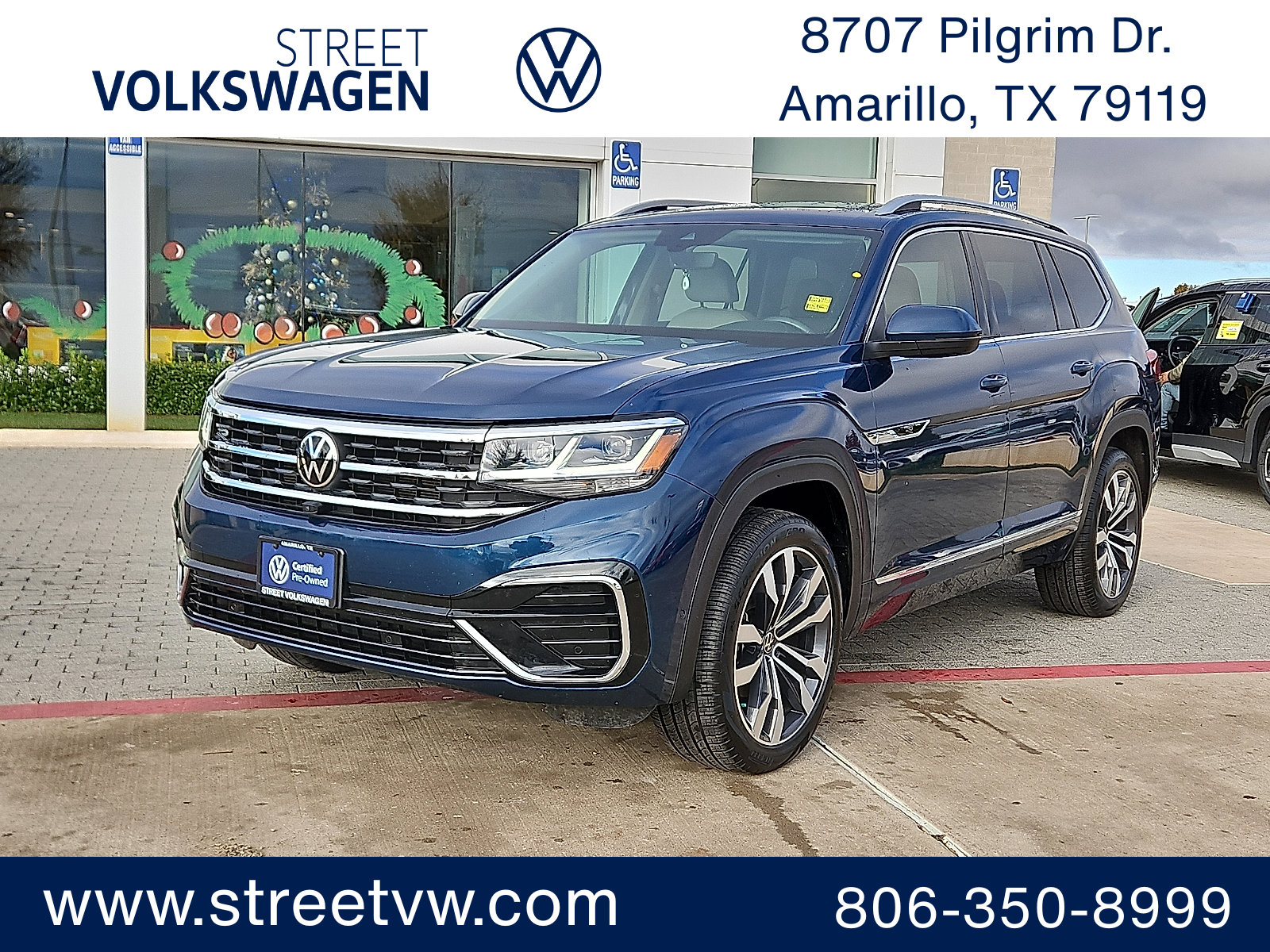 Certified 2023 Volkswagen Atlas SEL Premium