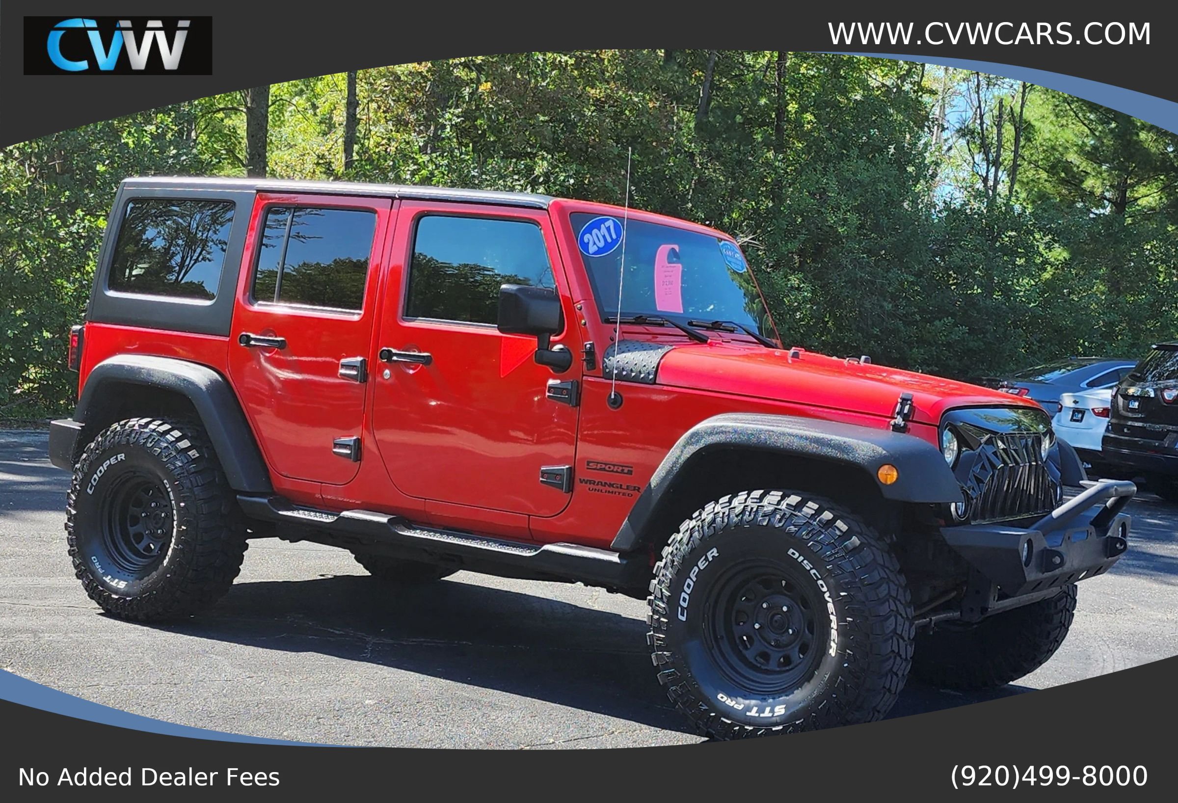 Used 2017 Jeep Wrangler Unlimited Sport w/ Quick Order Package 24S