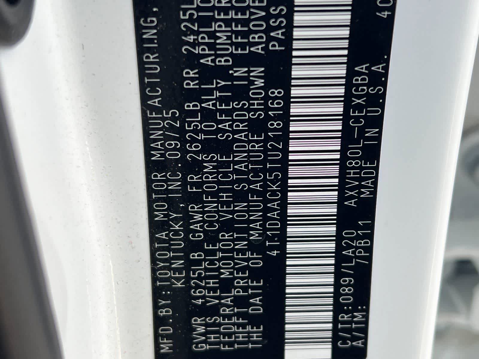 Used 2026 Toyota Camry XLE FWD image 31