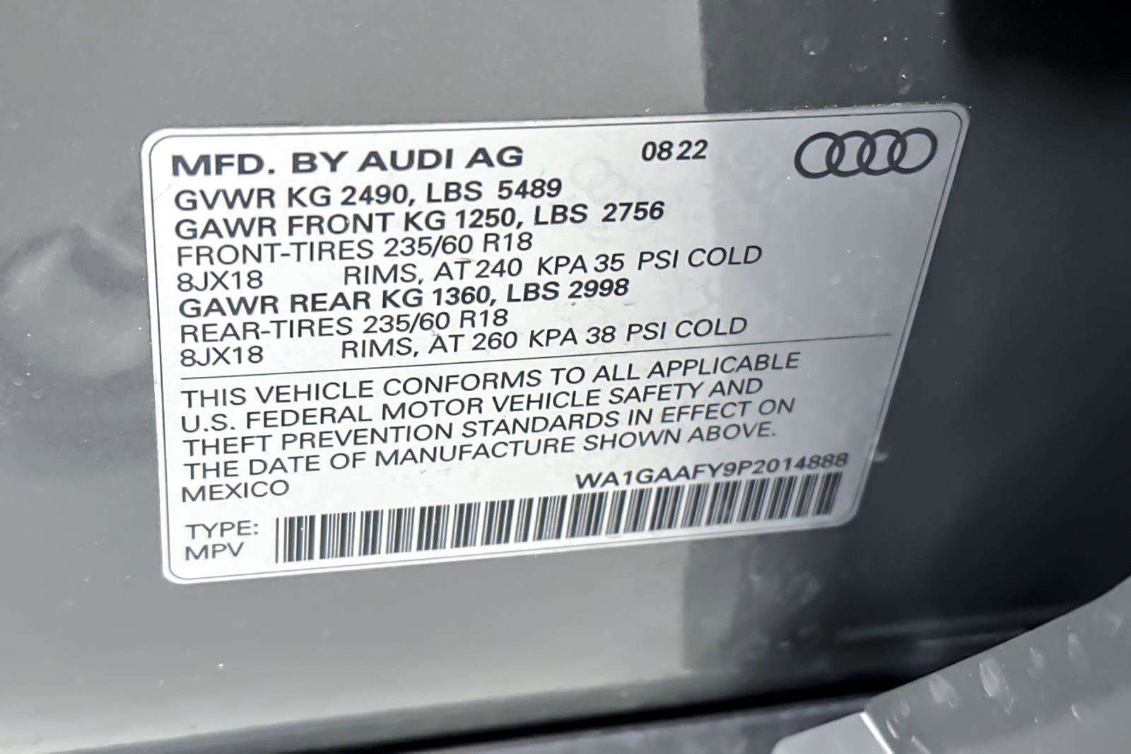 Certified 2023 Audi Q5 2.0T Premium w/ Convenience Package image 29