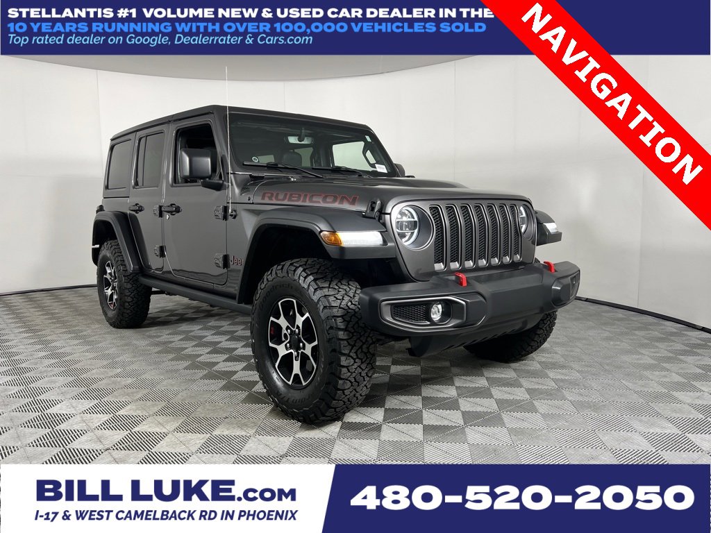Certified 2021 Jeep Wrangler Unlimited Rubicon