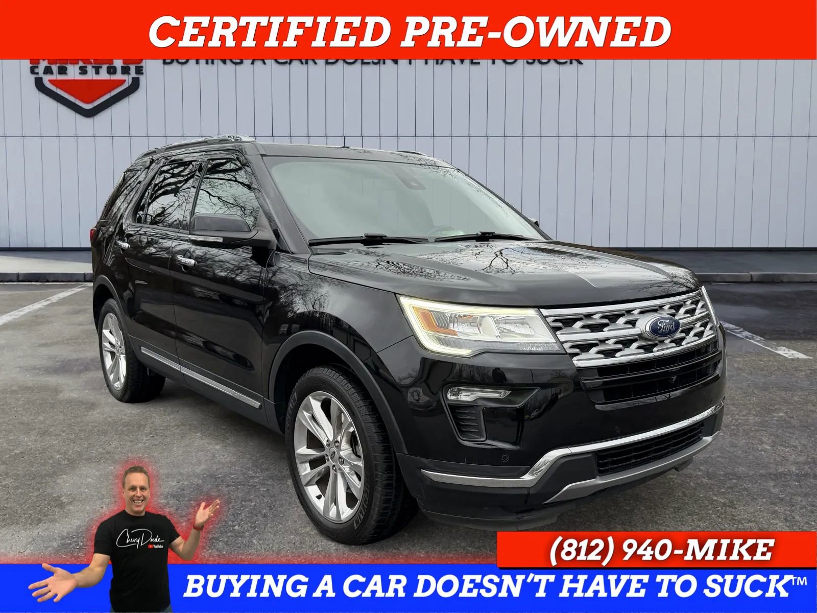 Used 2019 Ford Explorer Limited w/ Ford Safe & Smart Package image 7