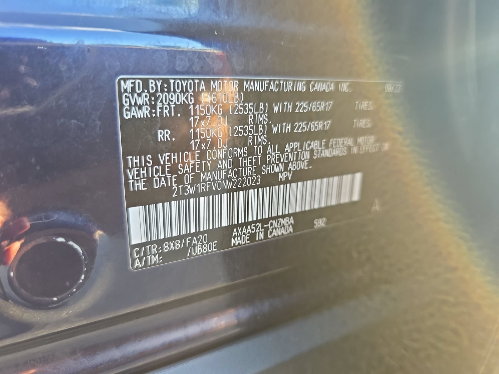 Used 2022 Toyota RAV4 XLE FWD image 33