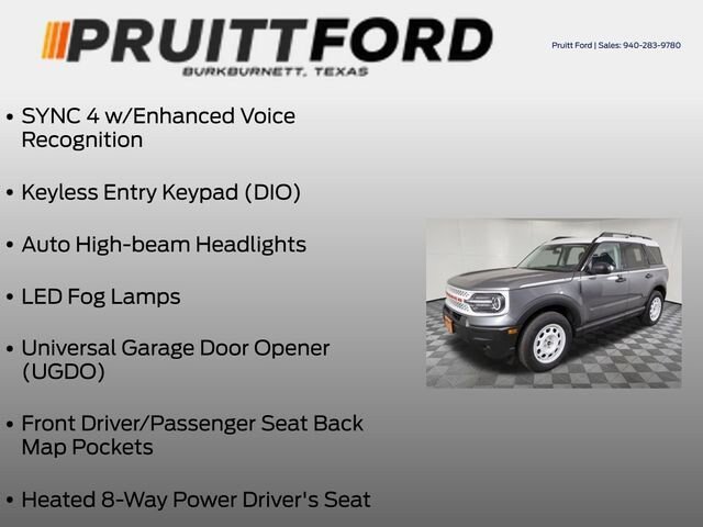 New 2025 Ford Bronco Sport Heritage w/ Convenience Package image 18