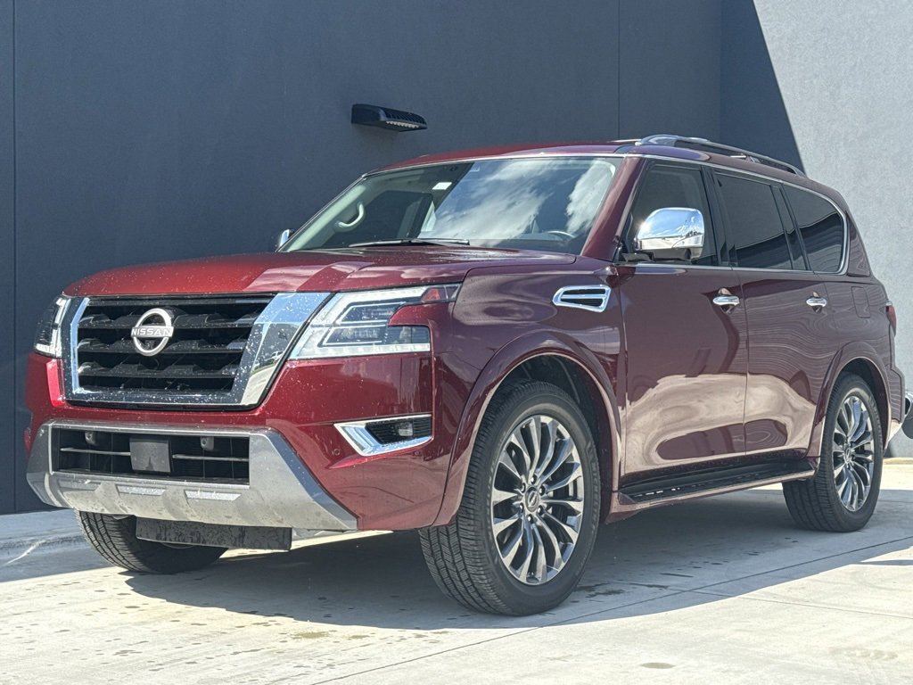 Used 2023 Nissan Armada Platinum w/ Captain's Chairs Package