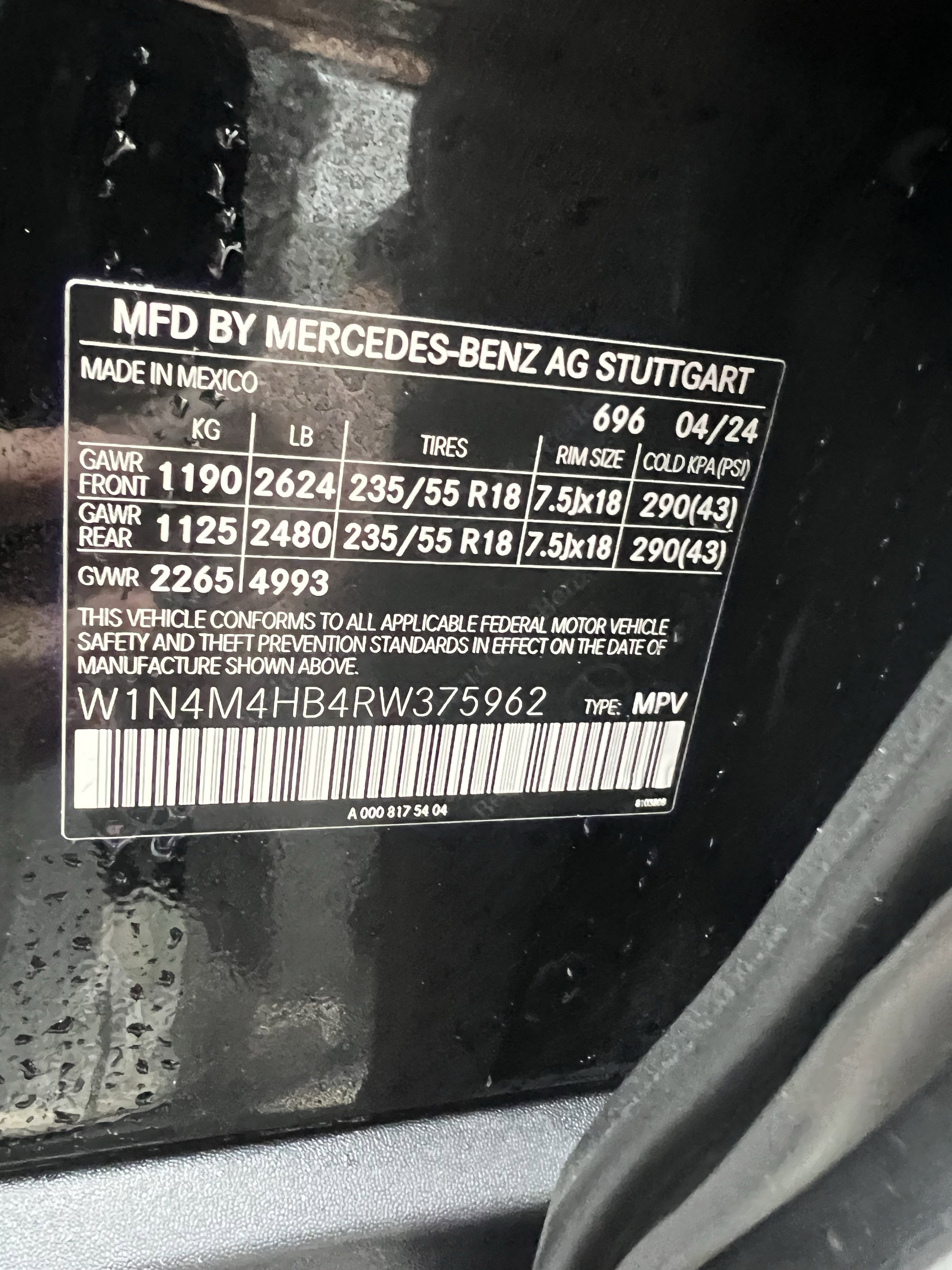 Certified 2024 Mercedes-Benz GLB 250 250 image 37