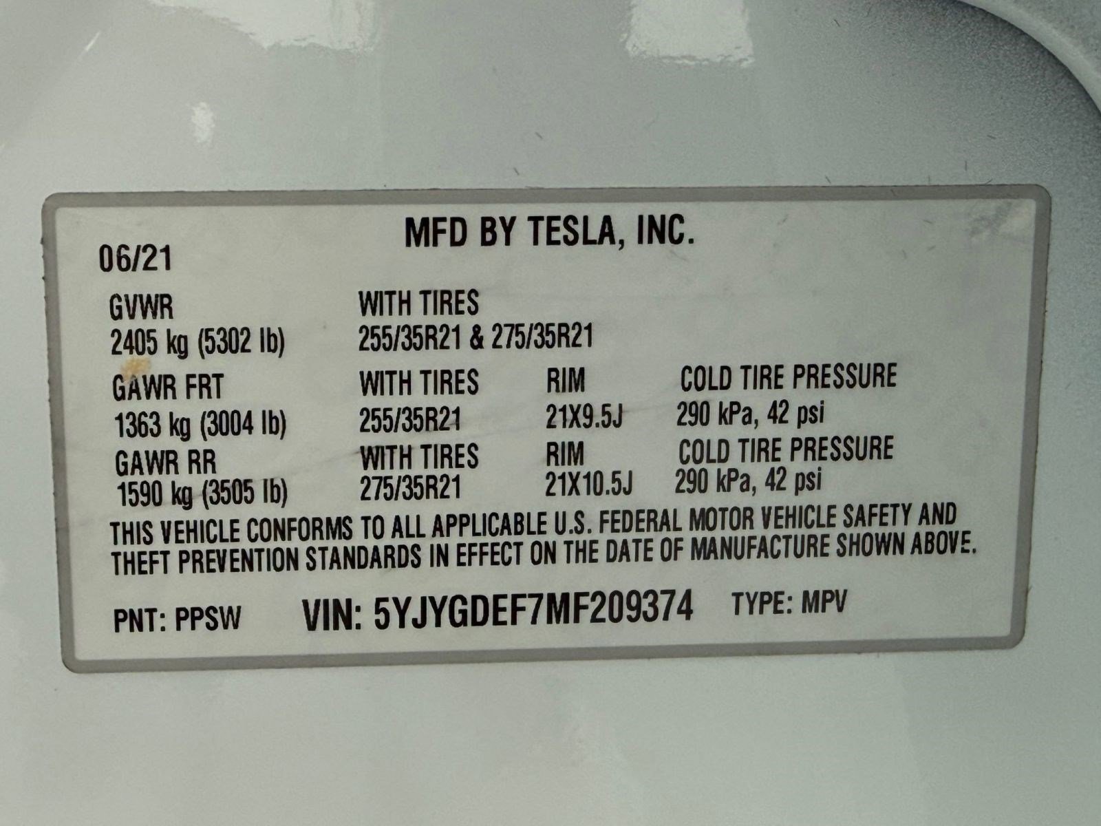 Used 2021 Tesla Model Y Performance AWD/4WD image 17