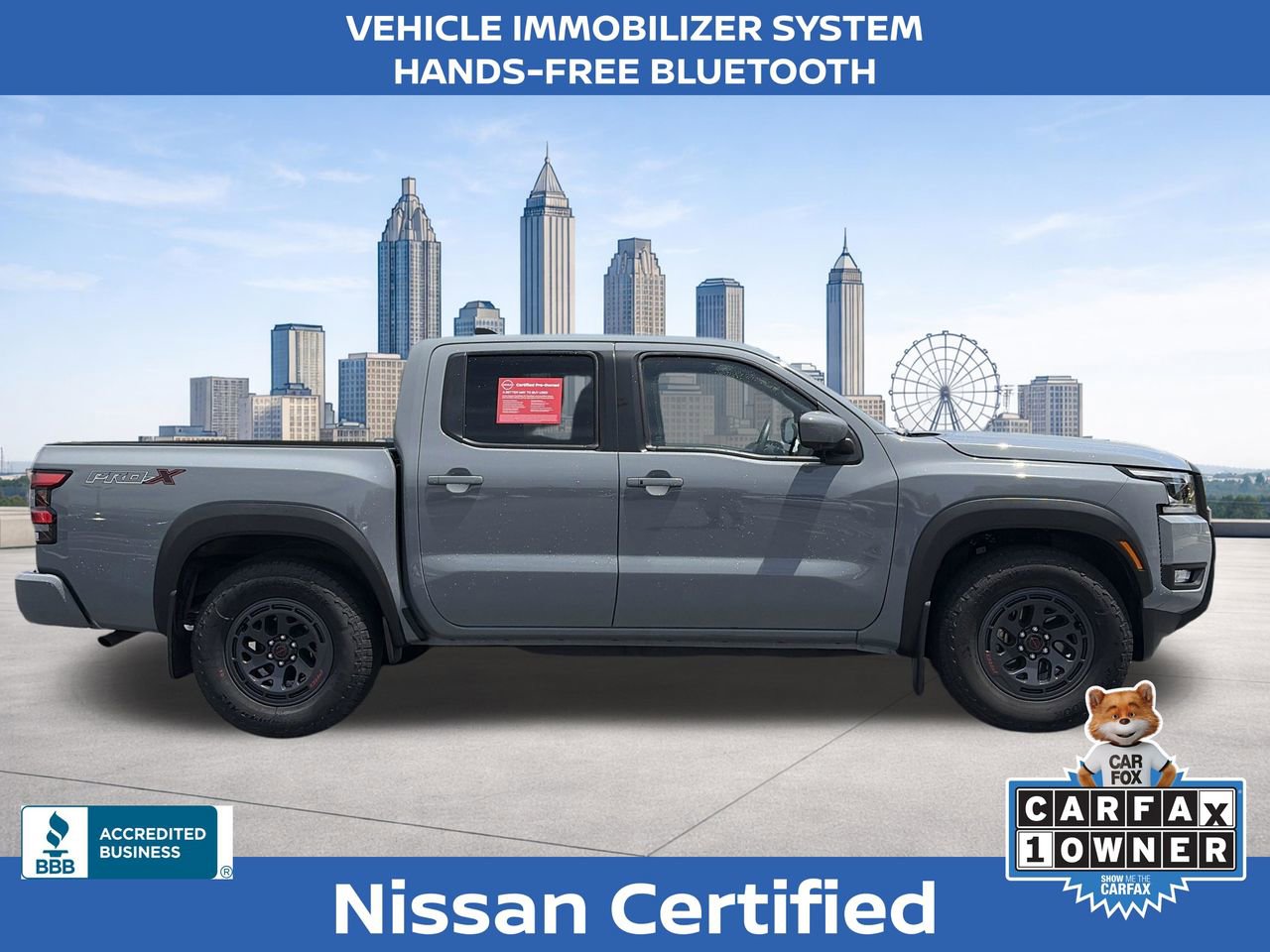 Certified 2025 Nissan Frontier Pro-X w/ Pro Convenience Package RWD image 6