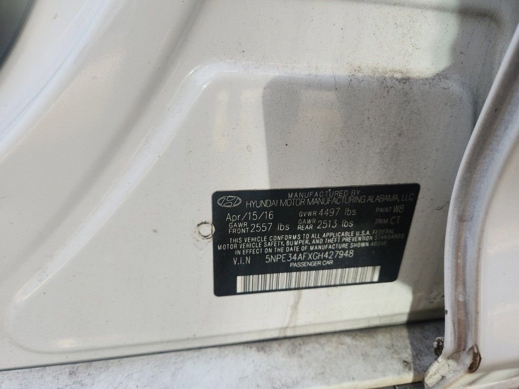 Used 2016 Hyundai Sonata Sport w/ Option Group 02 image 6