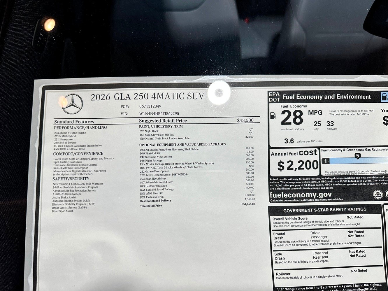 New 2026 Mercedes-Benz GLA 250 4MATIC image 17