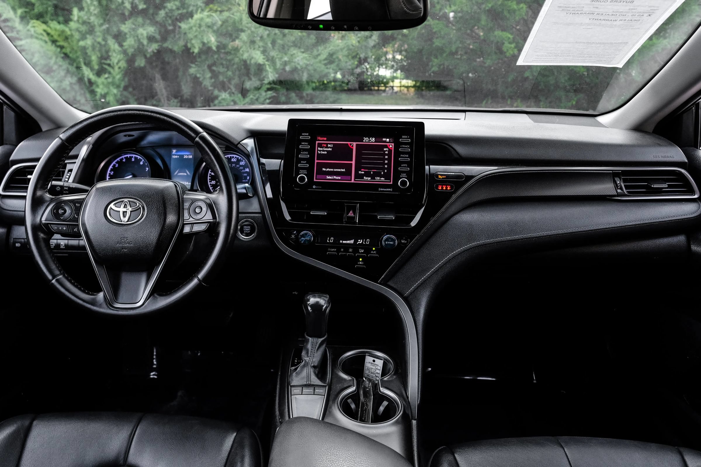 Used 2022 Toyota Camry SE w/ Convenience Package FWD image 15