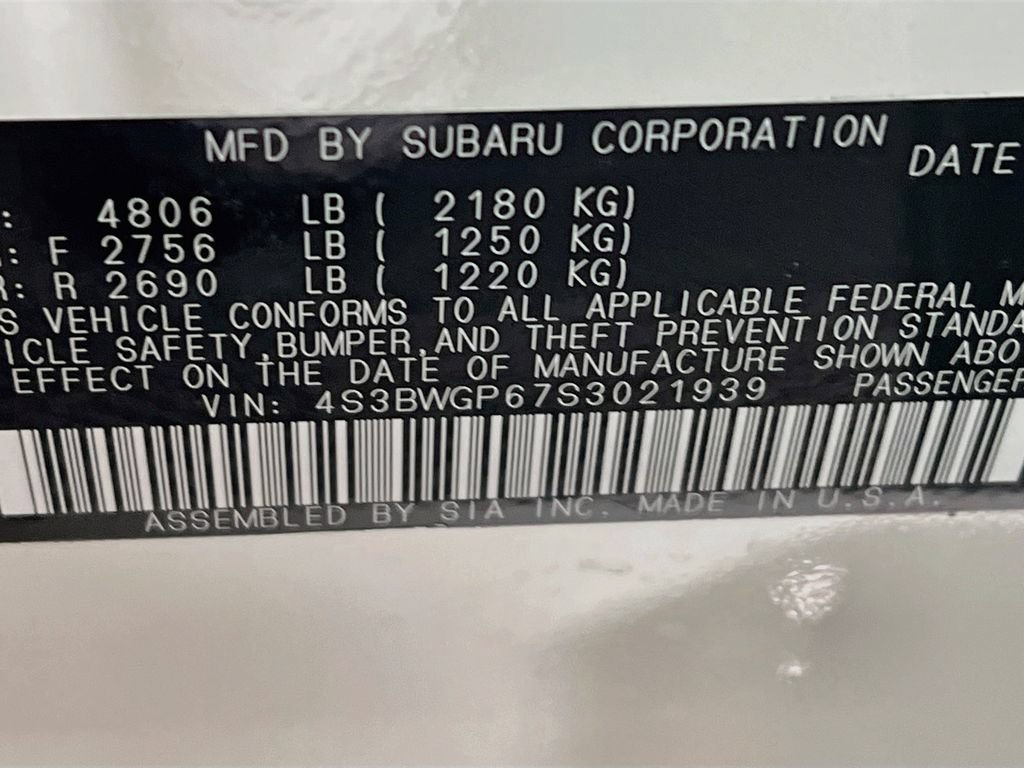 Certified 2025 Subaru Legacy Touring XT AWD/4WD image 23