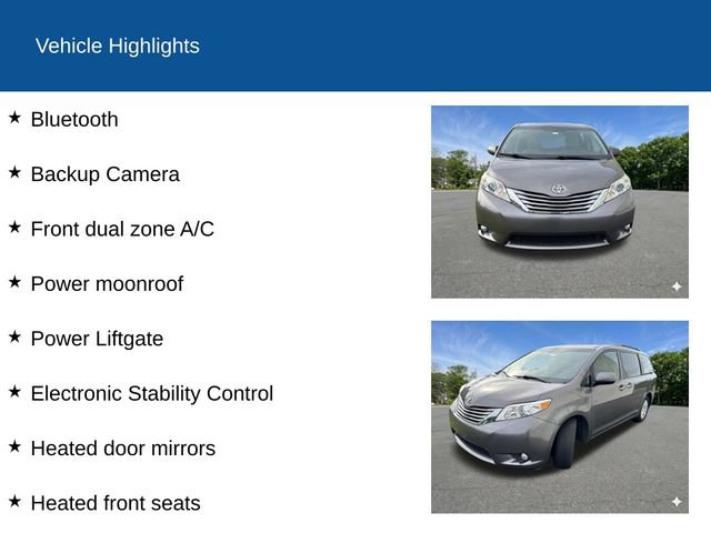 Used 2017 Toyota Sienna XLE FWD image 2