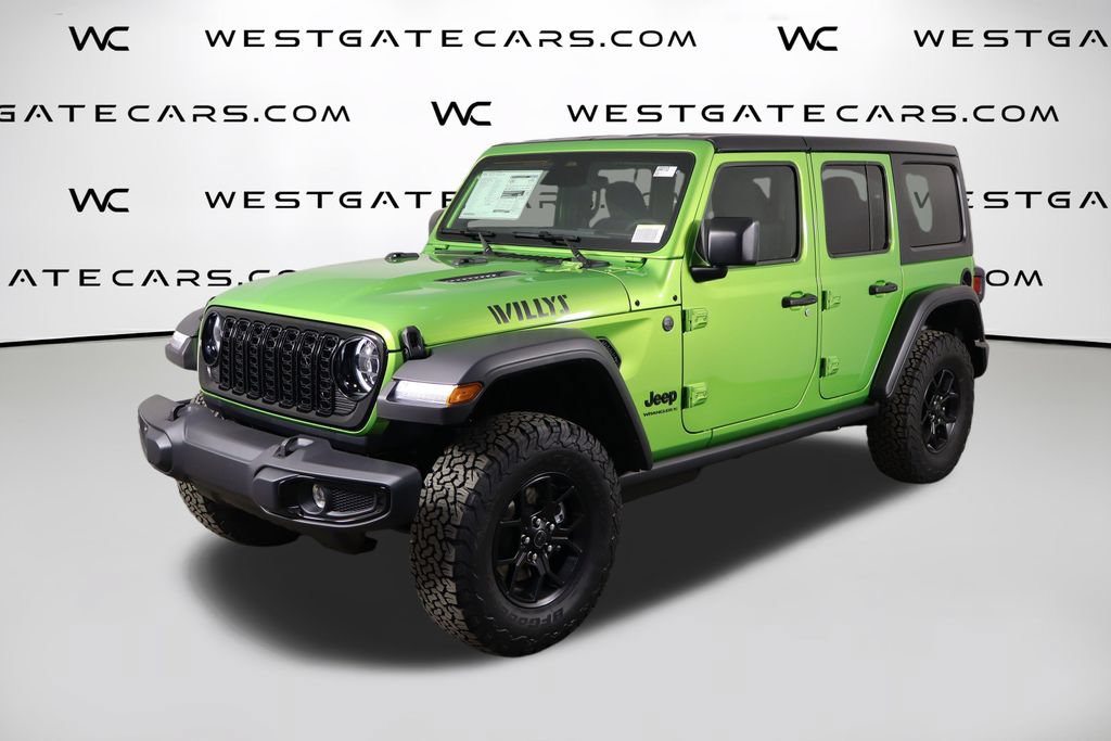 New 2026 Jeep Wrangler Unlimited Sport AWD/4WD 360° Tour