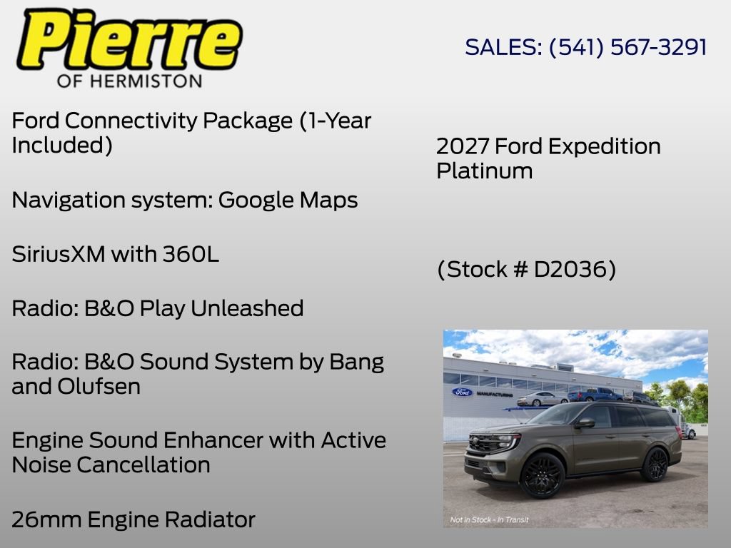 New 2027 Ford Expedition Platinum AWD/4WD image 29