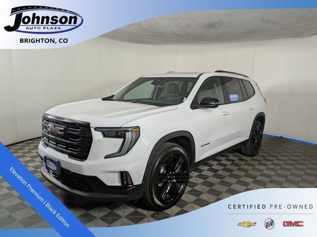 Certified 2025 GMC Acadia Elevation w/ Elevation Premium Package