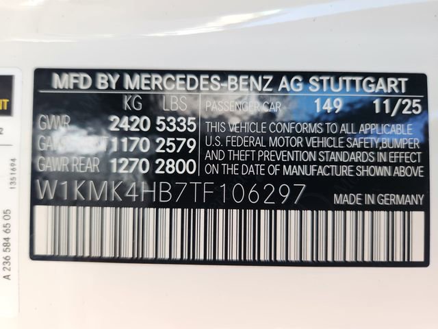 New 2026 Mercedes-Benz CLE 300 4MATIC Cabriolet image 25