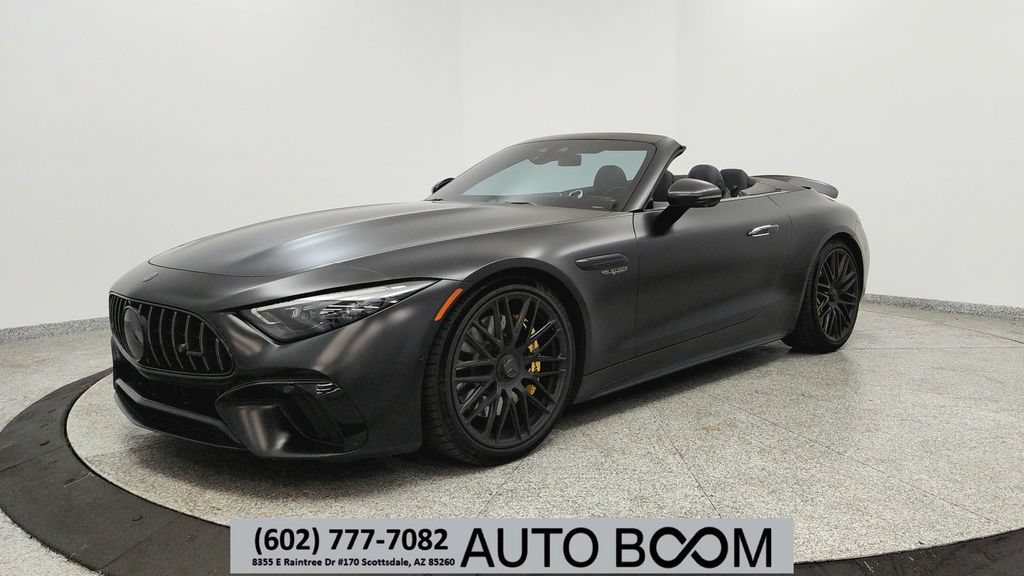 Used 2022 Mercedes-Benz SL 63 AMG 4MATIC video 1